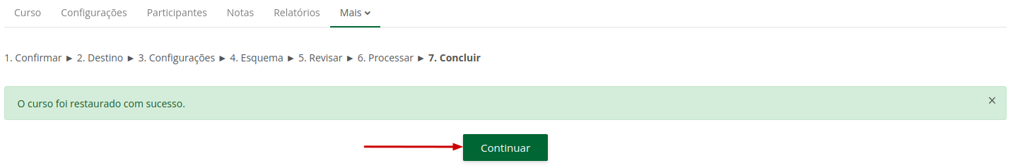 Captura de tela demonstrando o procedimento descrito acima.